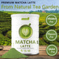 Premium Matcha Latte Powder 1Lb/454G, From Spring Tea Leaves, High Antioxidant, Mellow & Smooth Taste For Matcha Latte & Baking.