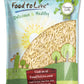 Food to Live - Blanched Slivered Almonds, 25 Pounds Chopped Raw Blanched Almonds, Unsalted, Vegan, Keto, Kosher, Bulk. High in P