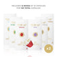 PIU BELLO Espresso Coffee Pods Variety Pack for Nespresso Original Machines, 120 Count, Light & Dark Roast, Chocolate, Nutty, Caramel