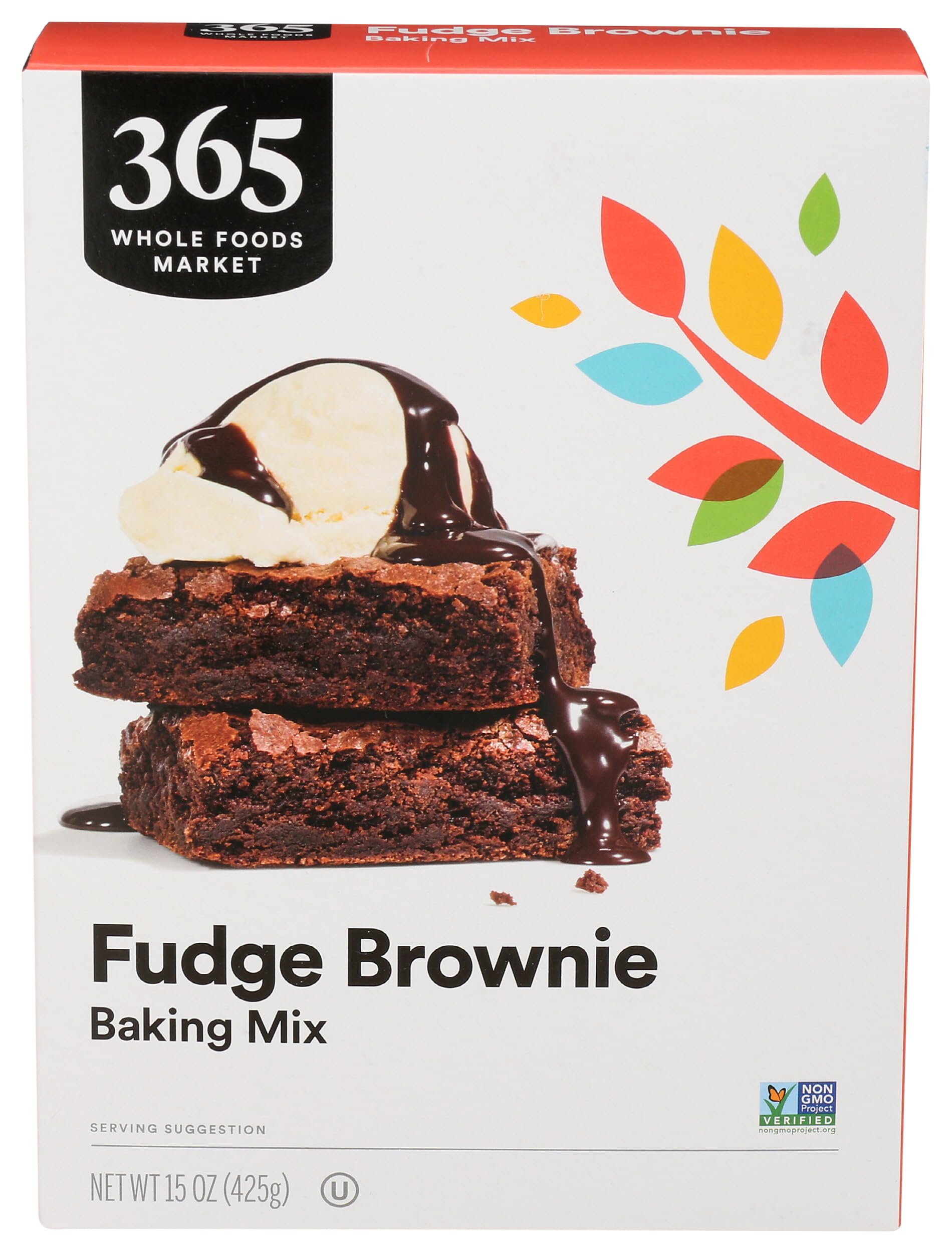 365 by Whole Foods Market, Chocolate Fudge Brownie Mix, 15 Ounce
