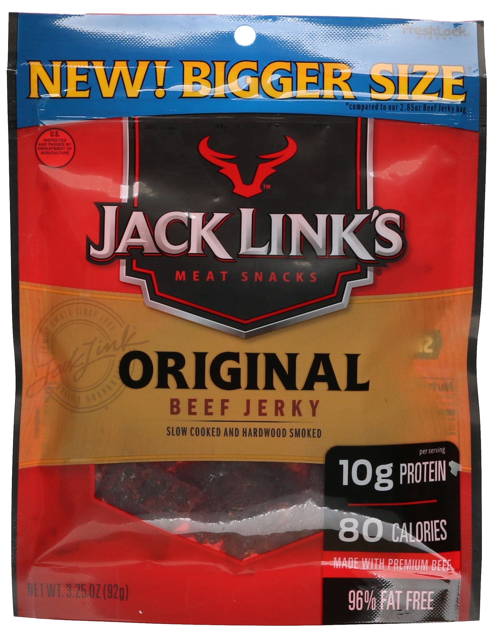 Jack Link'S Beef Steak, Original, 3.25 Oz