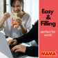 Mama Noodles Shrimp Tom Yum Instant Cup Of Noodles W/Delicious Thai Flavors, Hot & Spicy Noodles With Shrimp Tom Yum Soup Base,