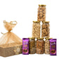 NUTRI MIRACLE Rakhi Gift Basket for Brother|Sister |Festive Gifts with Dry Fruits and chocolate |Birthday and Anniversary