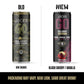 Origin Jocko GO Energy Drinks Sugar Free, KETO, Vitamin B12 & B6, 12 Fl Oz (Pack of 12), Dak Savage