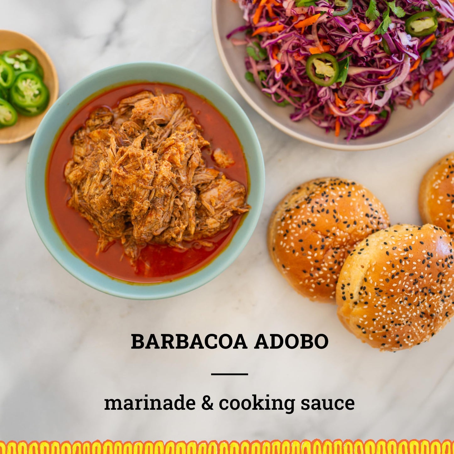Ya Oaxaca - Variety Pack - Includes 1 Jar Each Mole Negro, Escabeche, & Barbacoa Marinade - Great Marinade For Chicken, Pork, Or