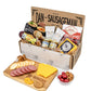 Dan's Gourmet Gift Basket - Savory Sausage, Wisconsin Cheese, Chocolate Cherries