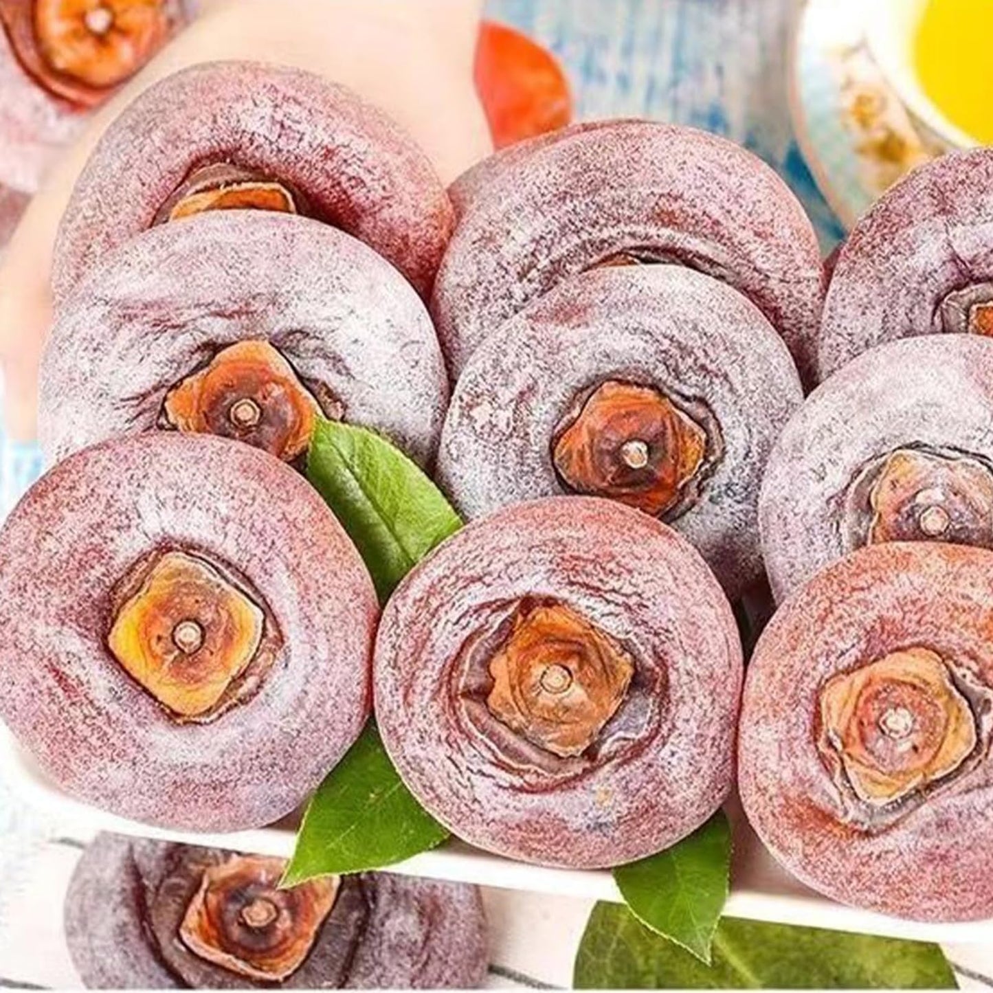Dried Persimmons, 400g Persimmon, Persimmons Fruit Fresh,Persimmon Fruit, No Sugar Added, Used For Snacking & Baking (400g)