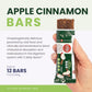 Step One Foods Apple Cinnamon Bars, Heart Healthy Snack Plant Sterols, Omega 3S And Dietary Fiber Gluten Free, Non-Gmo, Vegan, Fruit And Nut Granola Bars (12 Pack)