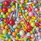 Sentovac Edible Pearl Sugar Sprinkles Mix Size 3.53oz/ 100g Edible Candy Pearls for Decorating | Edible Cake Cupcake Sprinkles f