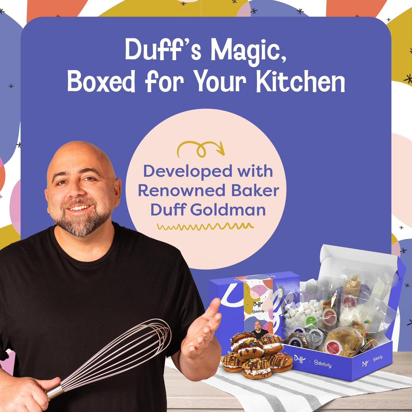 Duff Goldman Diy Baking Set For Kids By Baketivity - Bake Delicious S