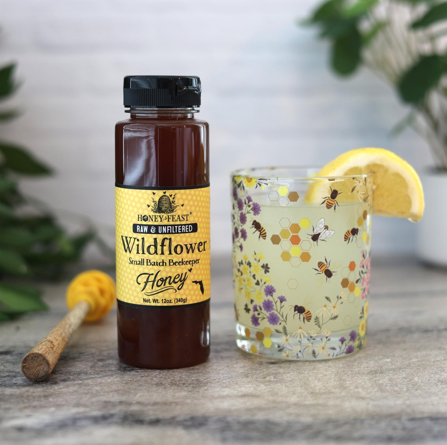 Honey Feast, Honey Wild Flower, 12 Ounce