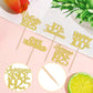 30Pcs Vintage 1923 Cupcake Toppers Glitter One Hundred Happy 100Th Birthday 100 Fabulous Cupcake Picks Awesome Since 1923 Cake D
