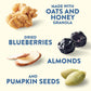 Nature Valley Yogurt Toppers, Honey Blueberry, 8 Pouches, 8.4 oz - Delicious Snack for On-the-Go Enjoyment
