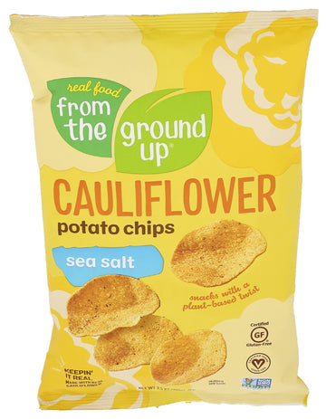 From The Ground Up Sea Salt Cauliflower Chips, 35 Oz
