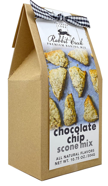 Rabbit Creek Chocolate Chip Scone Mix - Chocolate Chip Scones Baking Mix, Rabbit Creek Baking Mix 10.75 Ounce