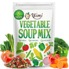 Yimi Dried Vegetable Soup Mix, Dehydrated Vegetables Blend, Freeze Dry Veggie Flakes For Ramen Toppings Noodle Cooking Camping E
