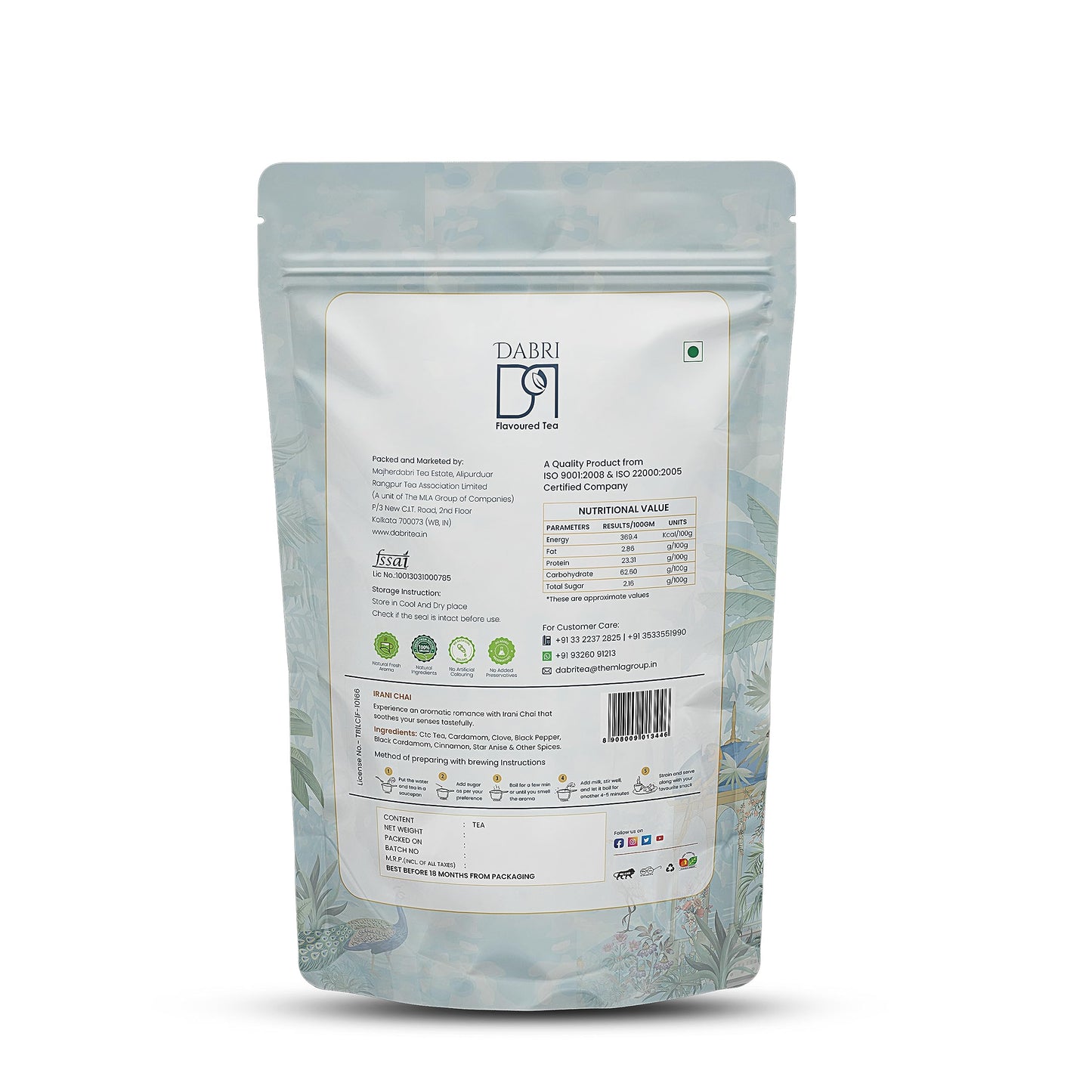 Dabri Irani Chai 250Gm Pouch