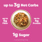 Kiss My Keto Granola Cereal - Variety Pack Keto Granola Low Carb Cereal (2G-Net) Low Sugar Granola - Grain Free Granola Keto Cer