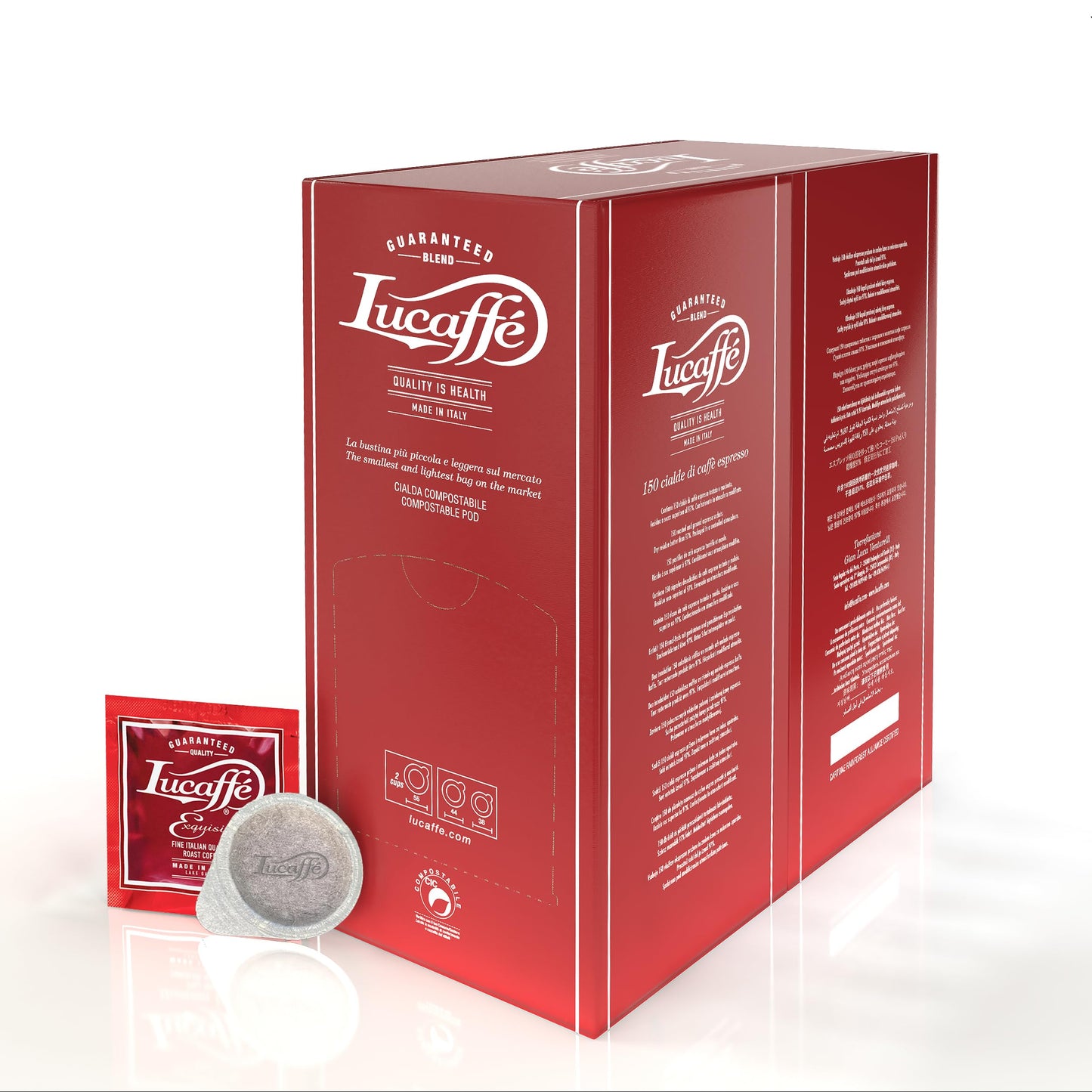 Lucaffe Exquisit 150 E.S.E. Espresso Pods