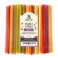 The Honey Jar Raw Honey Sticks - 100 Count - Pure Honey Straws for Tea & Coffee