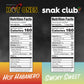 Snak Club x Hot Ones Snack Mix, Hot Habanero, Sweet Smoky, and Tangy Chili, Spicy Snacks with Peanuts, Pretzels, Sesame Sticks,