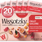 Wissotzky Herbal Tea, Fruit Galore Blend, Caffeine Free, 20 Tea Bags, Pink