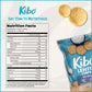 KIBO Sea Salt Flavor Gluten Free Non GMO Plant Based Lentil Chips 28 grams, 12 pack