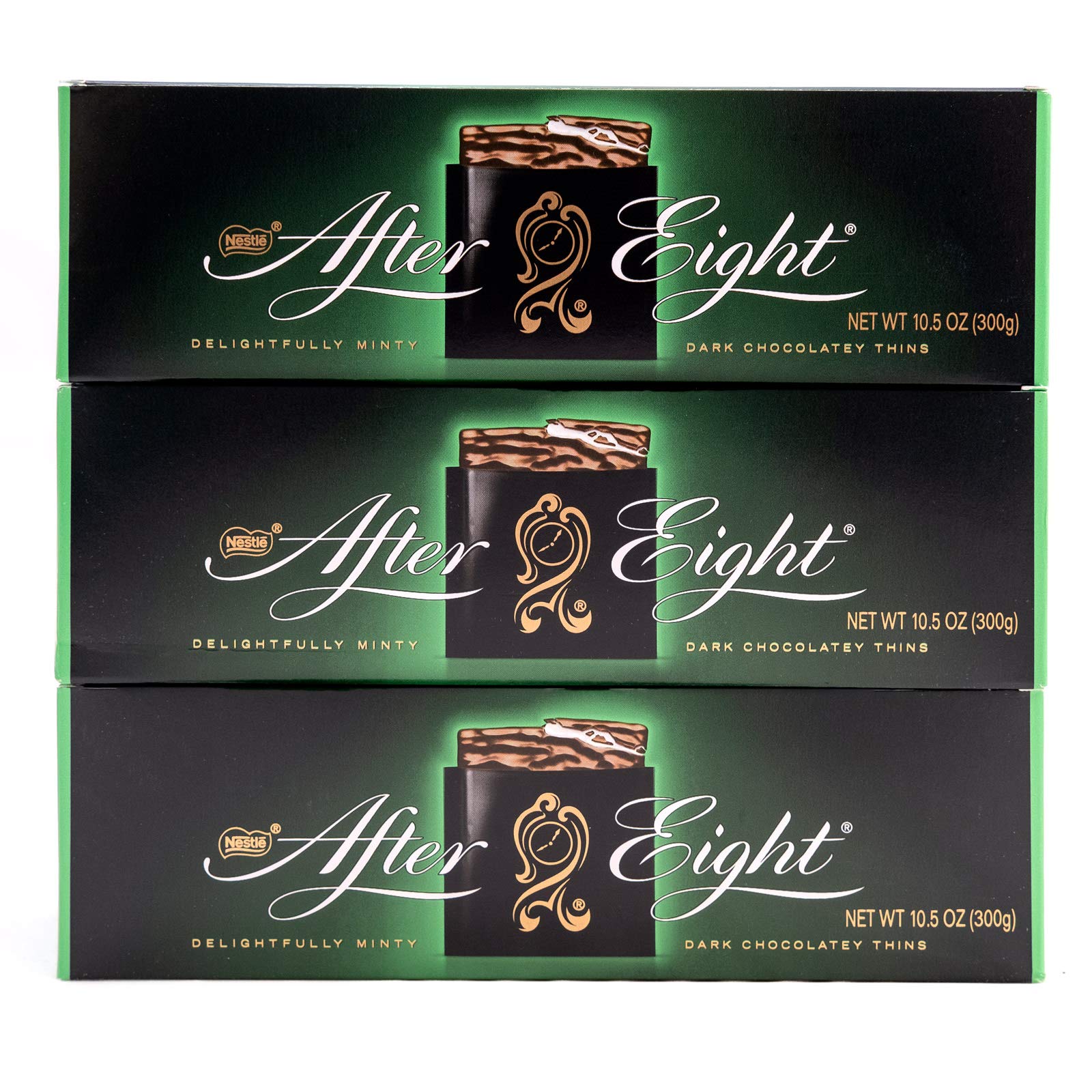 Nestle After Eight, Dark Mint Thins (30 Mints - 300g/10.5oz, PACK - 3)