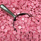 All Pink Strawberry Chewy Candy, 1 LB (Approx. 90 Pieces) Bulk Bag - Pink Individually Wrapped Candy, Perfect for Parties, Event