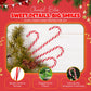 Christmas Candy Canes 36 Pack - Classic Red & White Peppermint Sticks Individually Wrapped - Bulk Christmas Candys For Holiday  , Decorations, Stocking Stuffers & Gifts