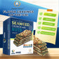 Sea Crunch with Nuts Classic Taste. Sea Snack Bars with Cashews  Almonds & Pumpkin Seeds by Amazin Choices. enhanced Snack  Vegan  Snack Strips  Asian Chips Variety Pack  Sea Sheets  Sandwich Sea - 32.1oz - Box of 3 (48 counts )