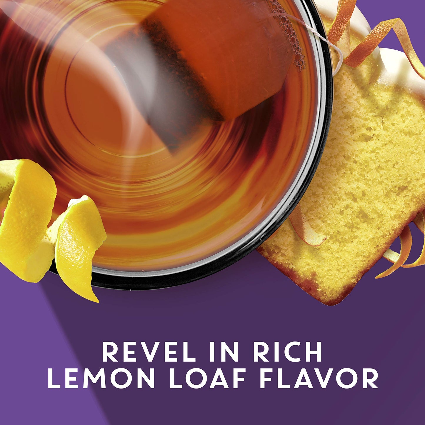 TAZO Herbal Tea Bags, Glazed Lemon Loaf, 15 Count, Model 11069635