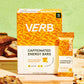 Verb Caffeinated Energy Bars Chocolate Chip Banana Bread (26G, Pack Of 16) 110-Calorie Delicious Energy Bar, Gluten Free On-The Go Snack With 80Mg Green Tea Caffeine, Only Real-Food Ingredients