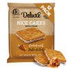 Deluxe & Bla Bla Rice Cakes 12 Pack - Whole Grain, Gluten-Free, Kosher, Low-Calorie Snack - Coated with dulce de leche - Healthy