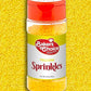 Bakers Choice Yellow Sprinkles For Baking - Jimmies Sprinkles For Ice Cream Toppings - Dairy Free, Kosher 2.8 Oz.