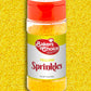 Bakers Choice Yellow Sprinkles For Baking - Jimmies Sprinkles For Ice Cream Toppings - Dairy Free, Kosher 2.8 Oz.
