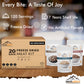 Mountain Essentials 120 Servings Freeze Dried Enhanced Variety Fully Cooked Meat Kit | High Protein Intake Contains 2988 Protein Ready To Eat Emergency Survival Easy Prep Food For Camping & Backpacking