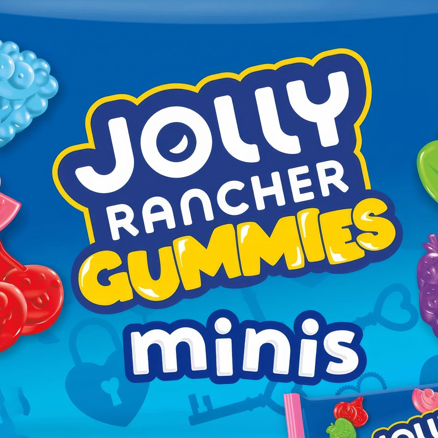 Fruit-Flavored Gummies Minis To & From - 3Lb Bag (Approx. 60 Pieces), Individually Wrapped Fruity Chewy Candy