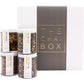 The Chai Box Loose-Leaf Tea Gift Set - Assorted Tea Sampler with Premium Spices - 10 oz - Pack of 4