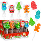 40 Pack Christmas Lollipops - Individually Wrapped Holiday Themed Lollipops - Santa, Tree Snowman, Gingerbread, Designs & Delicious Flavor -Bulk Christmas Candy Use For Stocking Stuffers, Party Favor, Classroom & Office  , Candy Jar Fillers
