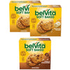 belVita Soft Baked Breakfast Bars Variety Pack, Banana Bread and Oats & Chocolate, 3 Boxes of 5 Packs (1 Biscuit Per Pack)