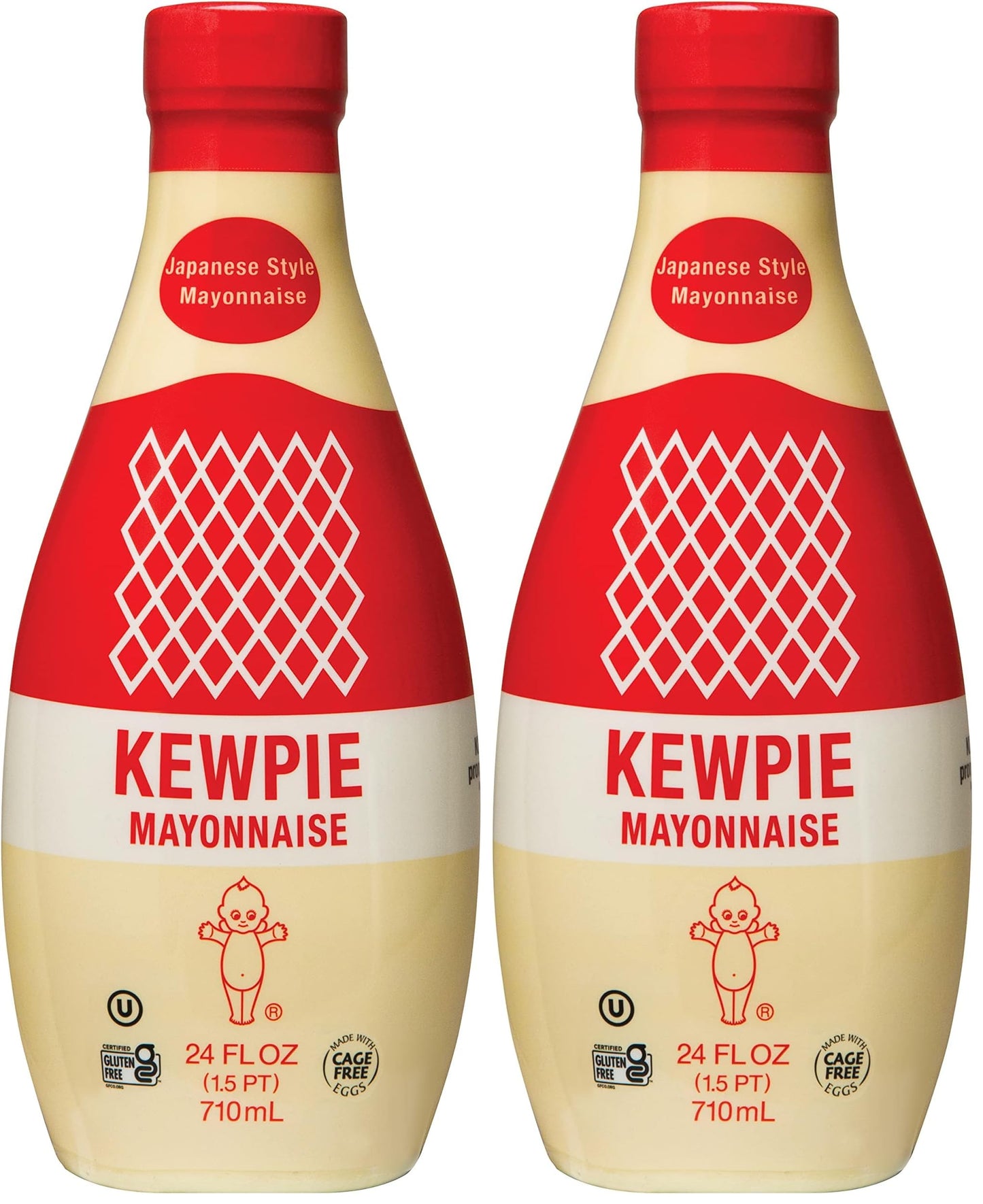 [KEWPIE] Japanese Style Mayonnaise (24 fl oz) (Pack of 2)
