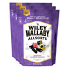Wiley Wallaby 8 Ounce Allsorts Gourmet Australian Style Soft & Chewy Assorted Licorice Candy (3 Pack)