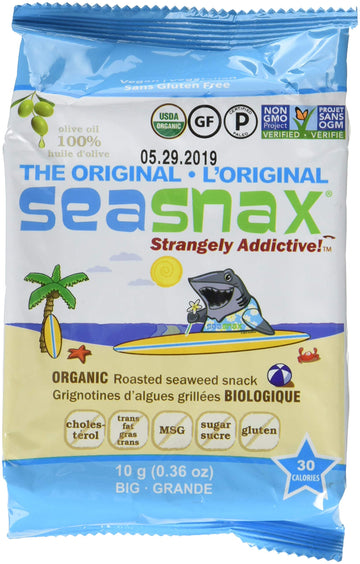 Seasnax, Seawd Snak, Og2, Evoo, Rstd - Pack Of 12
