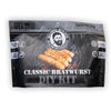 Bearded Butchers DIY Classic Bratwurst Kit - Seasons Up to 25 lbs of Meat for Authentic Homemade Brats - Use as a Base for Custo