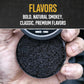 10 Cans, Baccoff Original Fine Cut, Black Tea Base With Bold, Smoky Flavors