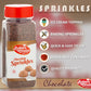 Bakers Choice Chocolate Sprinkles For Ice Cream Toppings - Chocolate Jimmies Sprinkles For Baking - Dairy Free, Kosher 10 Oz.