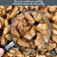 Walnuts Halves & Pieces | Raw - 100% Natural | 2 Lb | Raw Unshelled Walnuts | Packed In New York Zip-Seal Bag For Exceptional Freshness By Oh Nuts