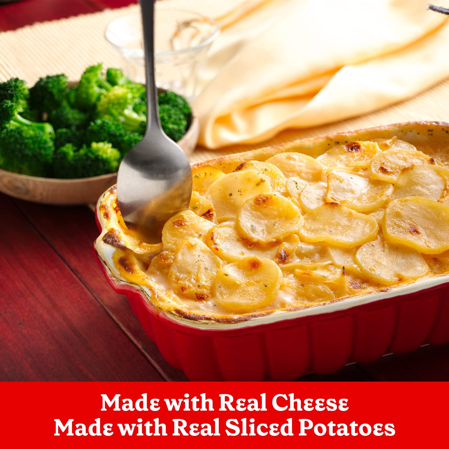 Betty Crocker Scalloped Potatoes, Made With Real Cheese, 4.7 Oz (Pack Of 6)