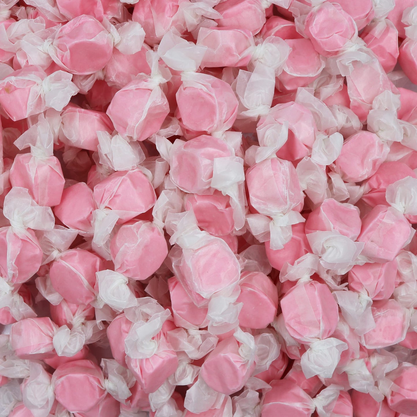 Gourmet Soft And Chewy Salt Water Taffy Candy - Individually Wrapped - Bulk Bag (Strawberry, 1 Pound (Pack Of 1))